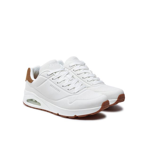 Men's Skechers Uno Sneakers - Suited On Air 183004 White
