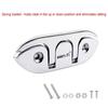 120mm Stainless Steel 316 Boat Flip Up Folding Pull Up Cleat Dock Deck Marine Hardware Line Rope Mooring Cleat Accessorie