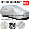 190T Thickened Car Umbrella: Rain, Snow, Dust, and Sun Protection Cover