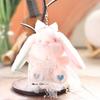 Cute Rabbit Plush Toy With Short Velvet Fur For Backpack Decor And Gifts