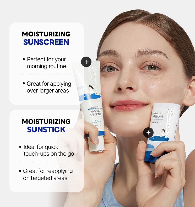 ROUND-LAB-Birch Juice Moisturizing Sun Stick SPF50+ PA++++ 19g
