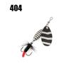5.3g Weight Spinner Lure Feather Treble Hook Bait Design Hard Lure Brass Material Metal Construction Fishing Tackle Pesca