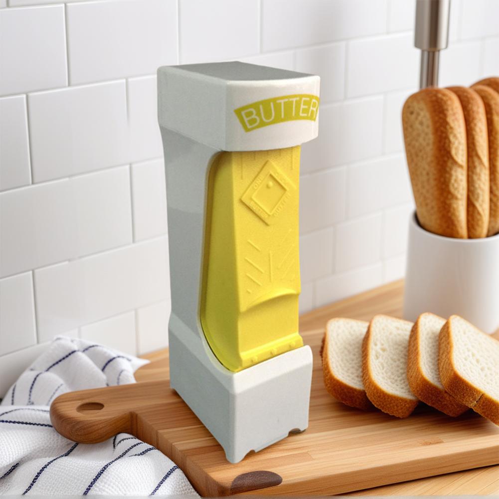 Stick Butter Cutter with Stainless Steel Blade Butter Slicer Spreader Tool for Cutting Individual Pats & Sticks of Cheese