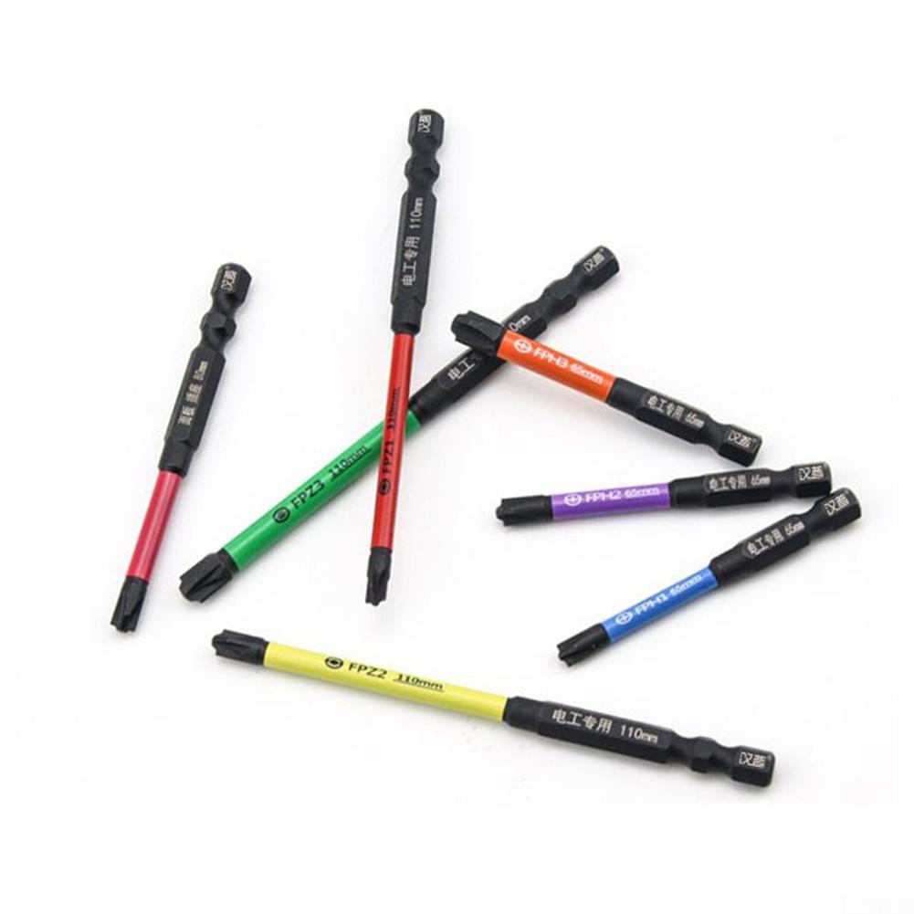 Biți de șurubelniță FPZ3 Cruce Specială Verde Roșie 110mm