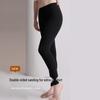 2024 Autumn/Winter High-Waist German Velvet Warm Leggings with Silk Protein and Thicker Insulation