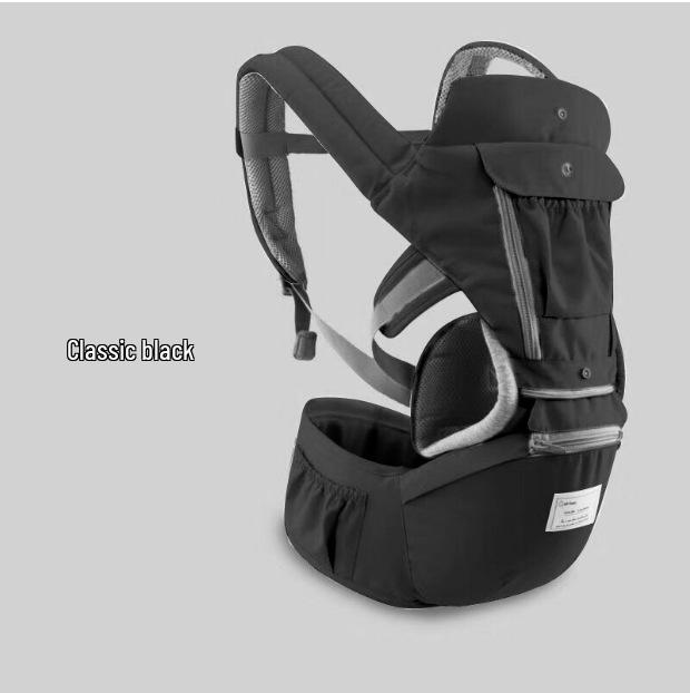 Aierbao Four Seasons Front Baby Carrier with Waist Stool