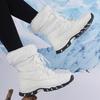 TUINANLE Warm Winter Plush Boots Women Snow Boots Comfortable and Casual Ladies Cotton Shoes