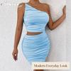 JPNTKY Women's Fashion Summer Spring Solid Color Print Sleeveless Casual Dresses