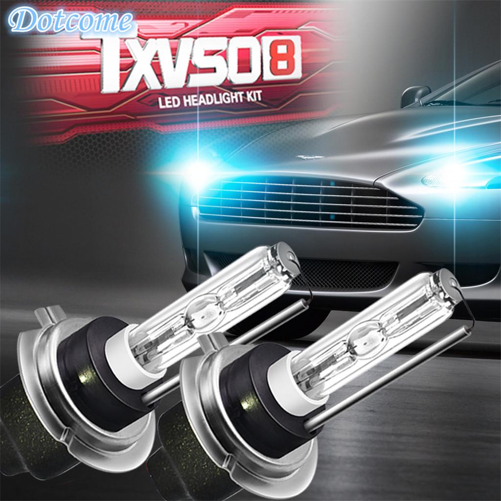 Kit De 2 Ampoules Xenon D1S 55W 12000K HID - Remplacement Phare, 4000 Lm, Compatible Universel, Neuf