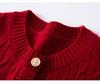 Women's 100% Pure Cashmere Cable Knit Rabbit Button Cardigan, Autumn/Winter 2025 Collection, Round Neck, Loose Fit Sweater Coat.