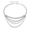 European and American Jewelry Hip-hop Trend Style Multi-layer Fringed Diamond Chain Waist Chain Retro Sexy Body Chain Female