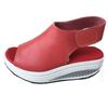 Summer Platform Sandals Women Candy Color Lace-up Casual Breathable Mesh Wedge Sneakers Shoes Woman sandalias mujer WSH3279