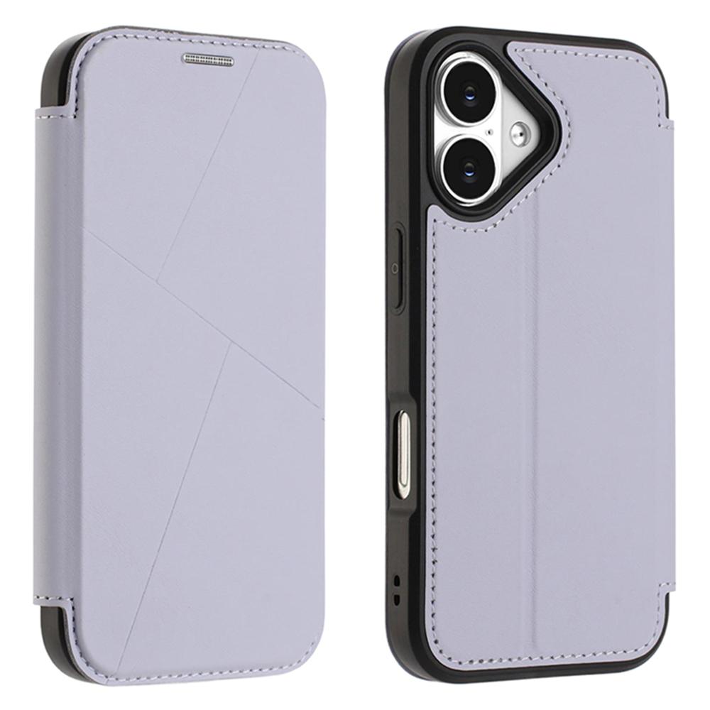 For iPhone 17 Case Magnetic Closure Card Slot Leather Flip Phone Cover