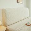 2024 Jacquard Full Headboard Cover, Thick & Solid Color