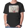 Unisex Crew Neck T-Shirt Elephant In The Room Graphic Short Sleeve Casual Tee