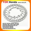Motorcycle Front Brake Discs Rotors For Honda CR125 CR250 CRF450 CR500 R4/R5/R6/R7/R8/R9 RS/RT/RV/RW/RX/RY/R1 45351-KZ4-J30