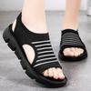 Women's Summer Breathable Hollow Sandals - Soft Sole, Comfortable Mom Shoes