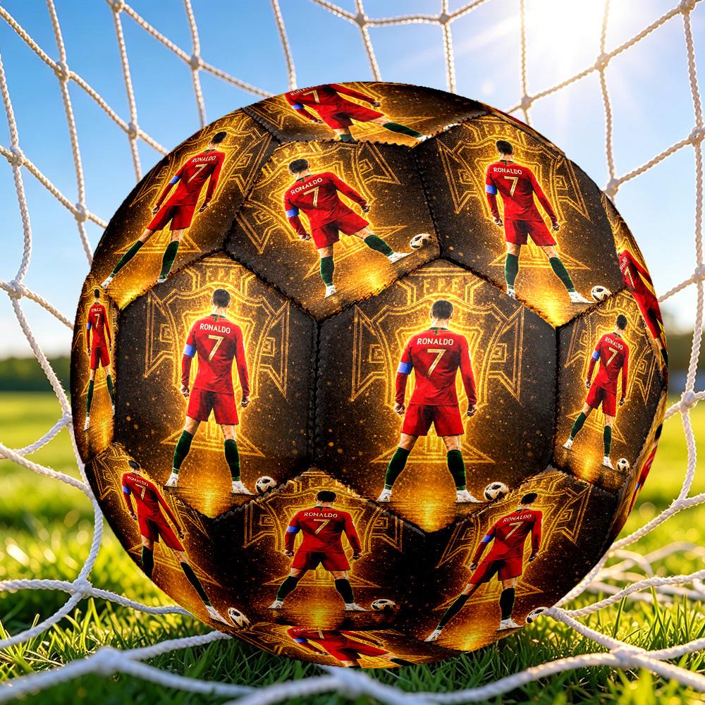 1pz Pallone da Calcio Celebrazione Gol Taglia 5, Adatto per Partite di Allenamento/Allenamento Torneo, Leggero e Resistente. cl7023