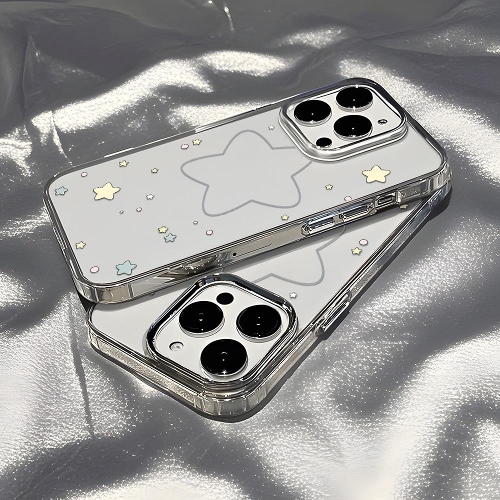 Capa de telefone transparente para iPhone 11 12 13 iPhone 13 14 15 Pro 15 16 Pro Max Samsung A15 A16 A25 A26 A55 A56 S25 S24 S22 S23 Ultra S25 Edge
