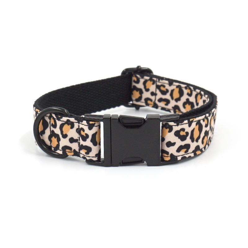 Cute Printed Pet Dog Collar Laser Engraved Dog Collar