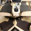 4 szt. Uniwersalne dywaniki samochodowe Dywaniki wodoodporne anty-brudne dywaniki podłogowe do wszystkich samochodów