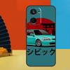 Yellow Jdm Cars For Realme 15 Pro 14 12 11 10 13 Pro Plus C65 C67 C63 C61 C55 C51 C53 C35 C75 GT6 GT7 Case
