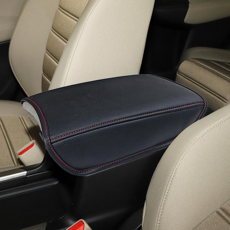 Suitable for 17-22 Honda CRV Car Center Armrest Box Leather Cover Console Armrest Box Cover Protective Cover