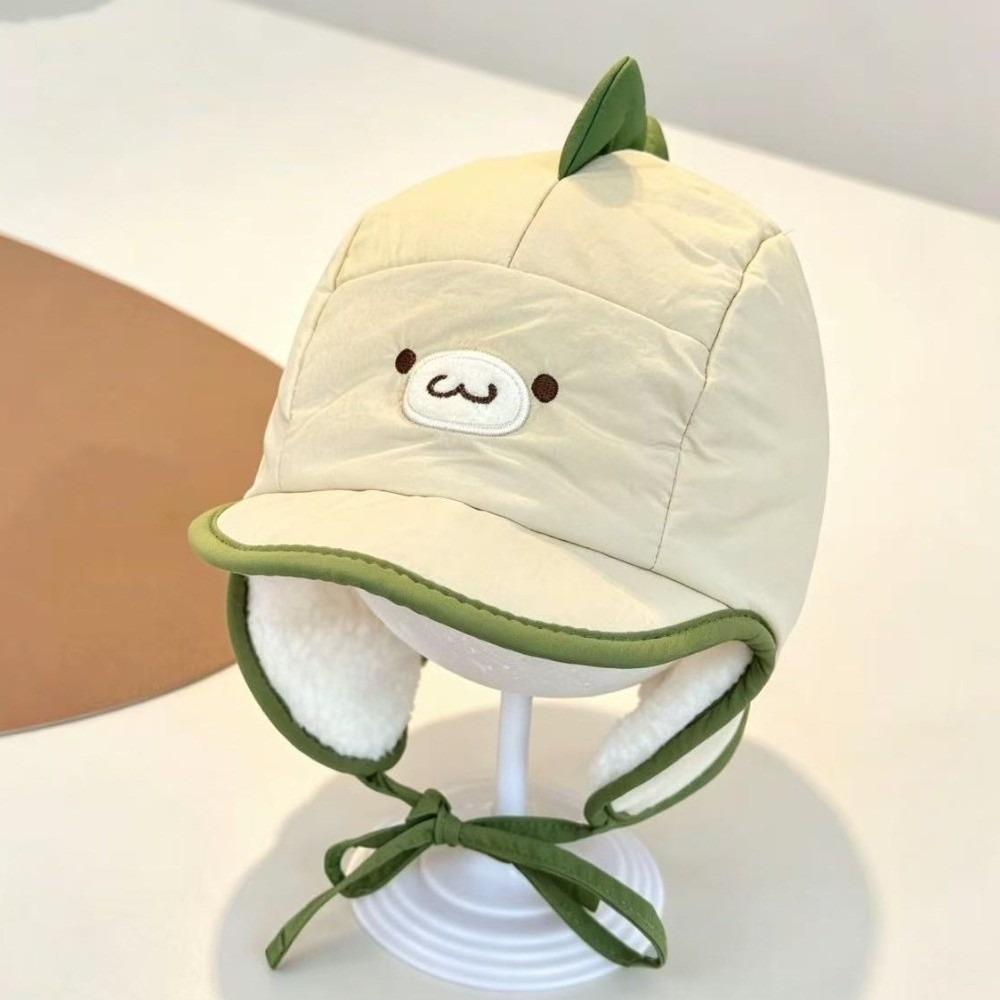 Thickened Children Winter Hat Plush Animal Newborn Beanie New Pullover Cap For Boys