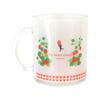 Jackie Glass Strawberry Check Made In 789156 "The Bears' School" Mug, Tableware, Goods, Sundries, Theme, Pattern, Japan,