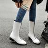 Women's Low-heeled Short Boots Autumn and Winter New Thick-heeled Large-size Comfortable Casual Short Boots
