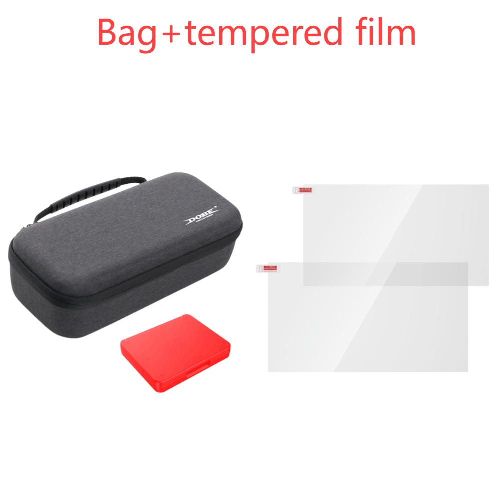 Portable Carrying Case with 8-Bit Game Cartridge Storage Box W/ Mesh Pocket Game Conslole Case /tempered film for Switch 2 NS2