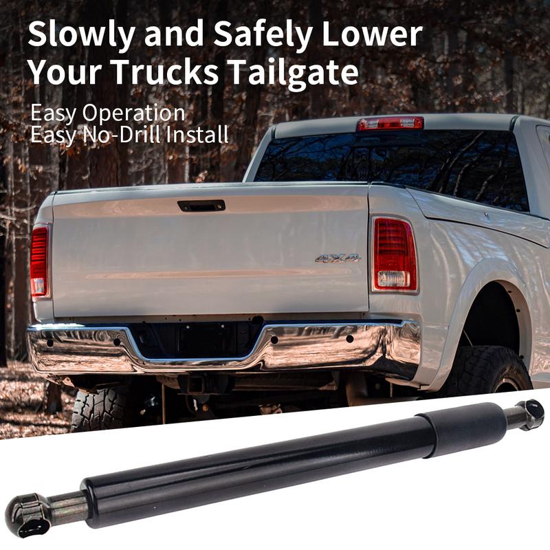 Tailgate Hydraulic Rod Rear Trunk Shock Lift Struts Carbon Steel Support Arm Bar DZ43301 For Dodge Truck Ram 1500 Classic