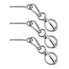 Horse Safety Rings for Tack - 3 Sets with Snap Buckle