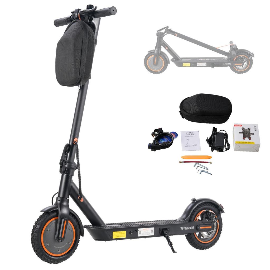 Trotinete Elétrica Twofish V1 Max Pneus 9 polegadas Motor 400W Bateria 36V10.4Ah Autonomia Máxima 20km Velocidade Máxima 28km/h