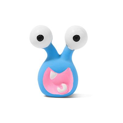 Cute Monster Squeaky Dog Toy Soft Latex Pet Chew Toy