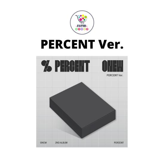 

PERCENT Ver SHINee ONEW 2-й альбом PERCENT No POB