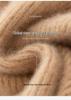 Women's Slim Fit Cashmere Pullover - Half-High Neck Sweater for Autumn and Winter