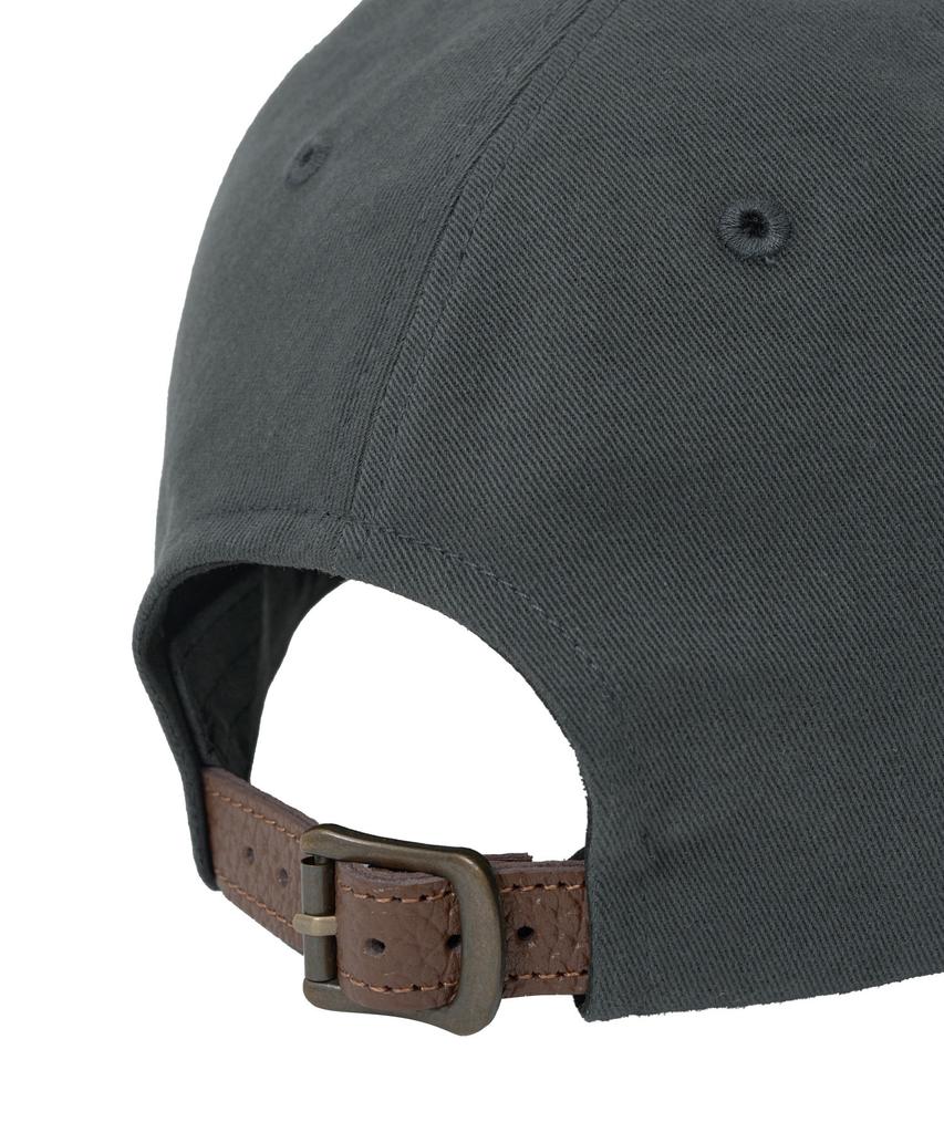 YALE Felt Applique Ball Cap_Charcoal