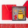 Forbidden City merchandise tea cup red culture cup creative Mid-Autumn Festival anniversary party member souvenirs retro tea set
