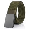 Men's Versatile Canvas Belt - Quick-Drying, Breathable Nylon, Ideal for Casual and Jeans Styles