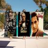 The Godfather Big Microfiber Beach Towels Quick Dry Towel Sand Beach Towels Pool Towel for Travel Swim Pool Yoga