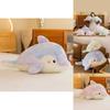 Camouflage Dolphin Plush Toy Stuffed Animal Pillow Gift For Kids, 80cm