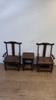 Mini Chinese Style Wooden Table Chair Stove Model Scene Decoration Ornament Taishi Chair for 1/12 1/8 Scale BJD Action Figures