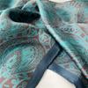 110*110 Cm Square Silk Scarf Women's Fashion Printed Small Neck Scarf Office Women's Hair Belt Folar Handkerchief Women's Handkerchief Shawl Scarf