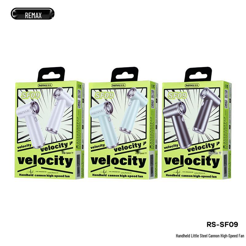 Remax Mini Cannon High-Speed 3W Handheld Fan RS-SF09