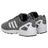 Adidas Originals ZX Flu Fabric Abrasion Resistant Breathable Low top Running Shoes Men's Black White BB2166()