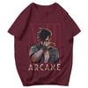 Herr T-shirt Arcane Säsong 2 Vi Gåvor Y2K Grafiska T-shirts Unisex Kläder T-shirts