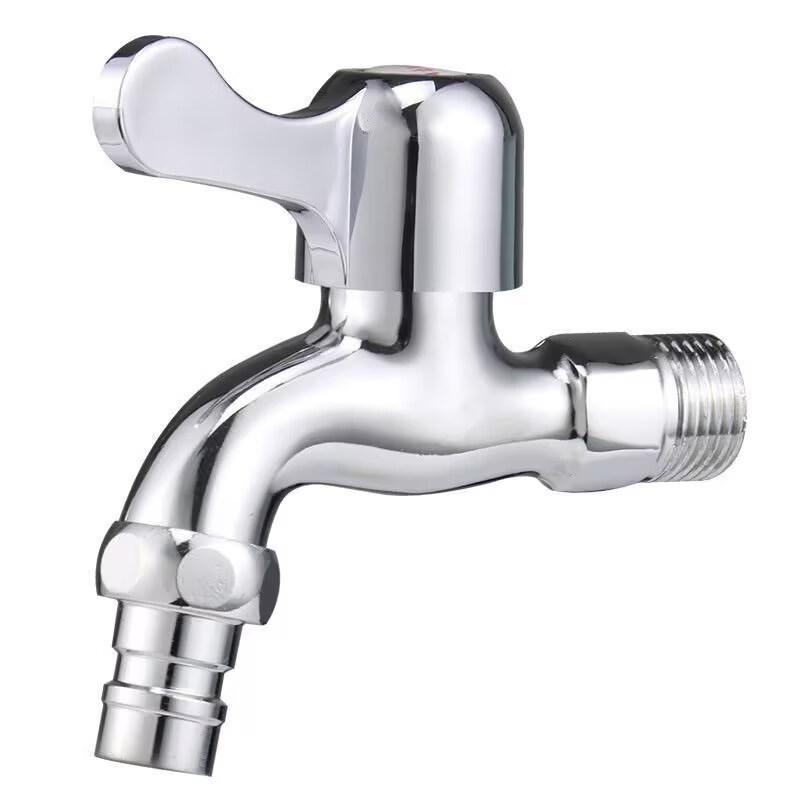 Brass Core Quick-Open Long Handle Water Faucet