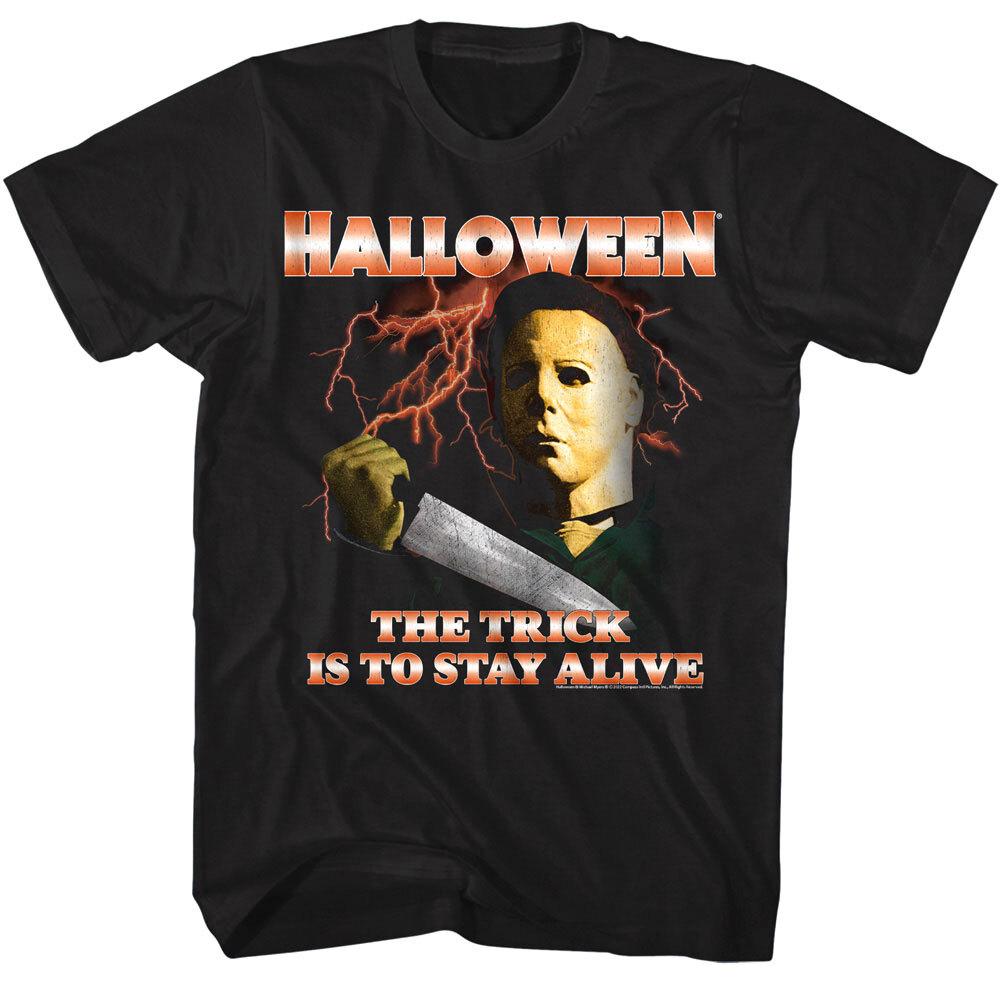 Halloween Thunderbolts of Lighning Men T Shirt L