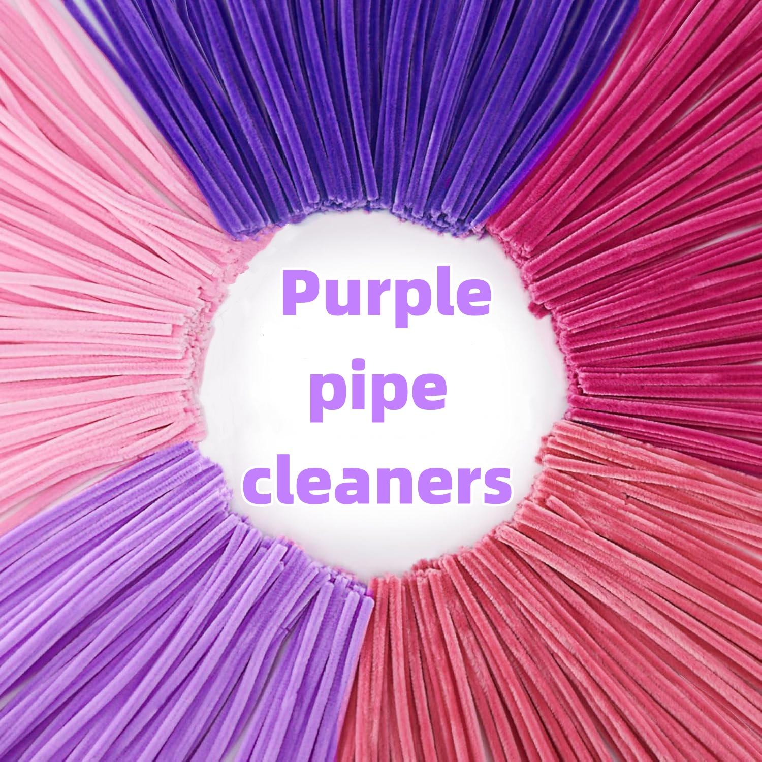 

500 Pieces coloful Pipe Cleaners, Chenille Stems, Craft Supplies Multicolor Chenille Stems for Art&Craft Christmas DIY projects